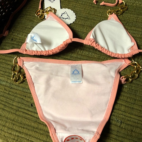 NWT🌸TOP MELON 🌸STRING&CHAIN BIKINI​ - Picture 5 of 8